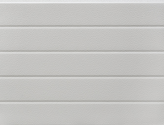 Fehér(RAL 9002), keskenybordás, stukkós felület